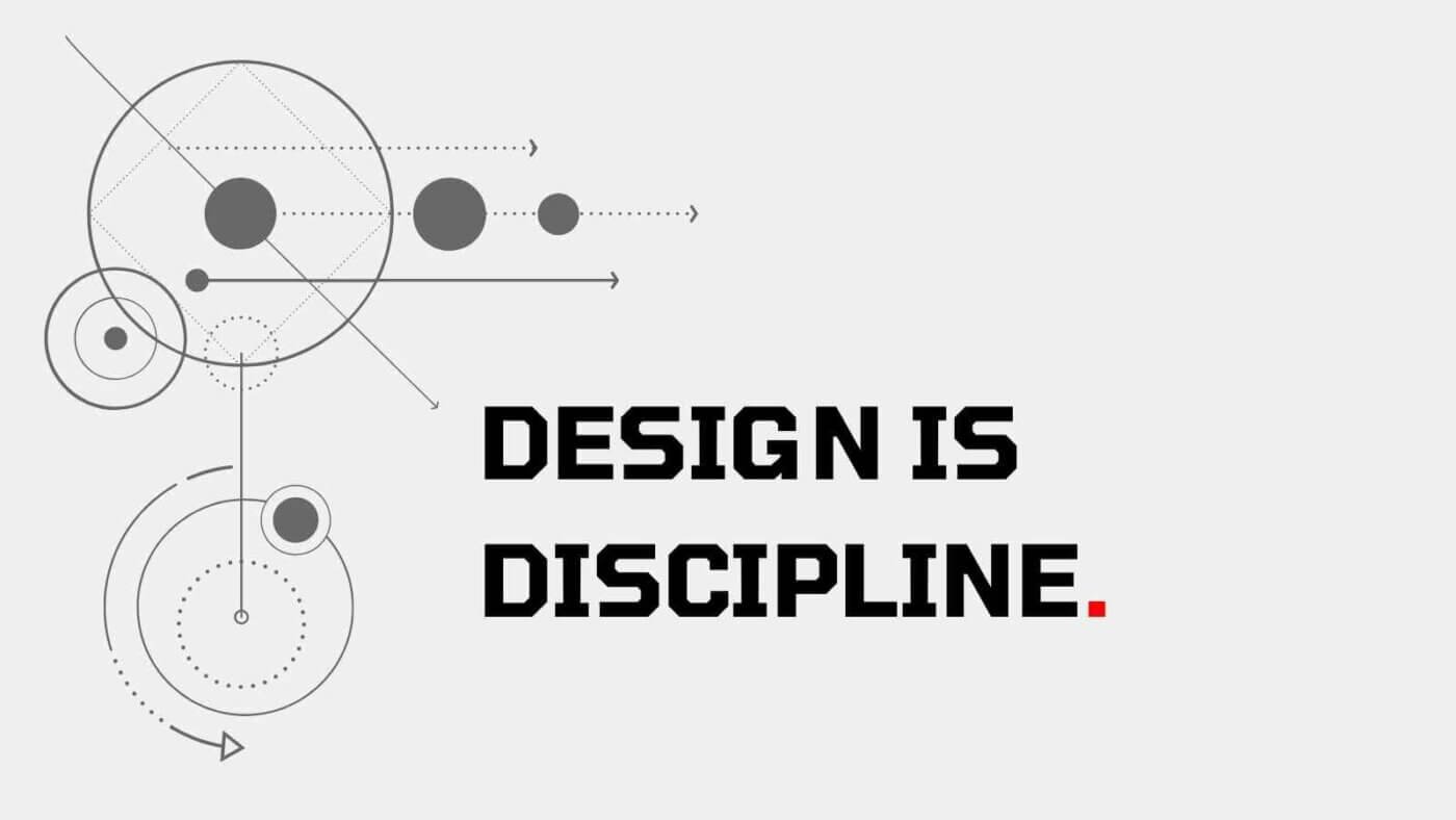 Design is discipline in FTWEAR